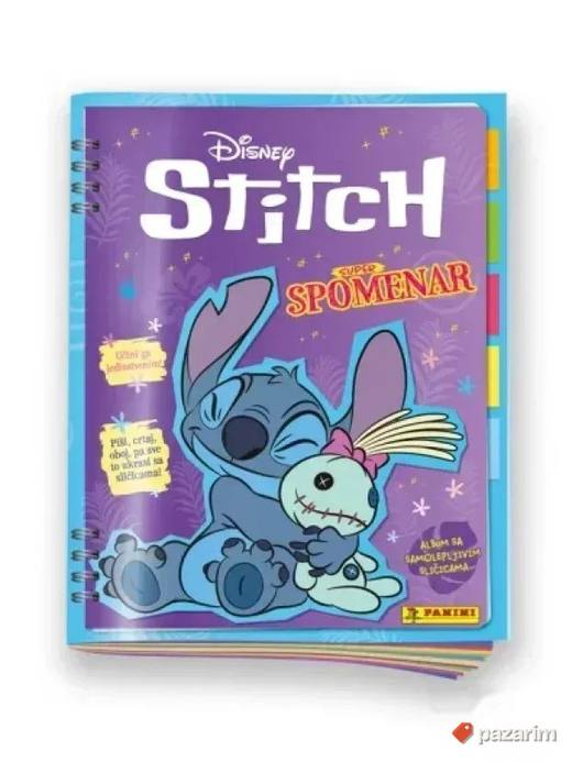 STITCH 2 SUPER SPOMENAR kompletan set slicica i prazan album
