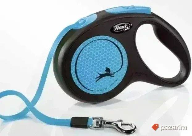 N0V FLEXI povodac New Neon velicina M do 25 kg traka 5 Metar 2