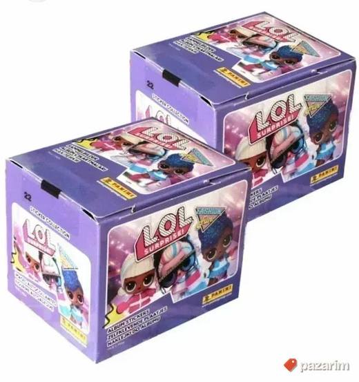 DVE PUNE kutije LOL 3 Panini, znaci 100 kesica tj 500 slicic