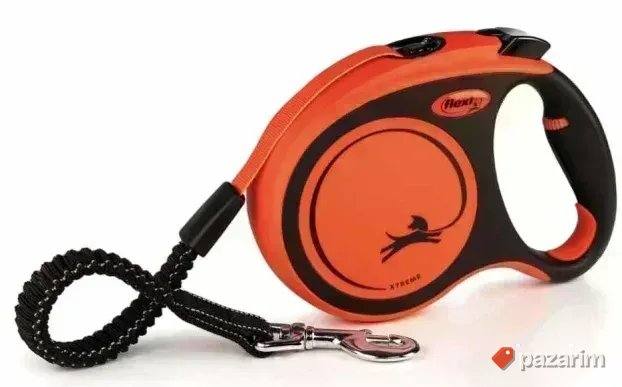 NOV Flexi Povodac Xtreme size M, do 35 kg, EXTRA ROBUST TAPE 2