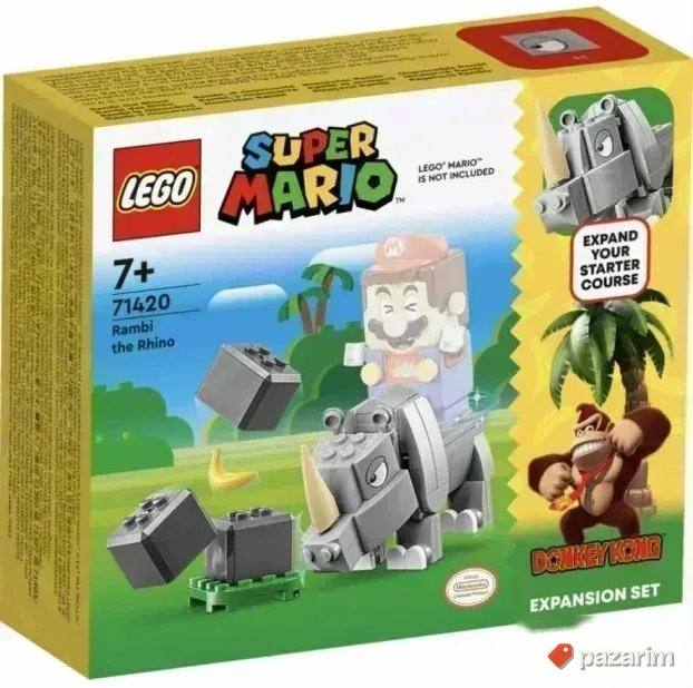 NOV LEGO SUPER MARIO 71420 Rambi the Rhino NOV Nosorog Rambi 1
