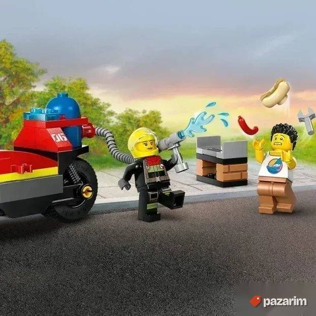 GLANC NOV Lego City 60410 Fire Rescue Motorcycle ORIGINAL 2