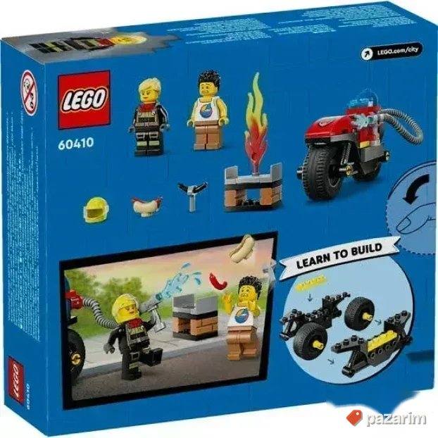 GLANC NOV Lego City 60410 Fire Rescue Motorcycle ORIGINAL 3
