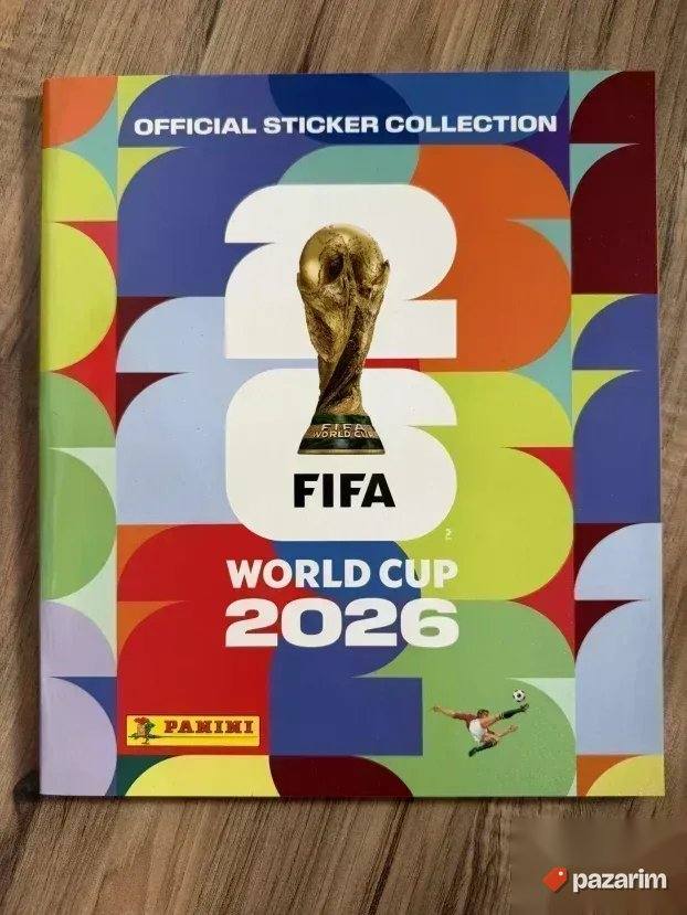 Glanc NOV prazan album World Cup 2026 sa 6 slicica PANINI 4