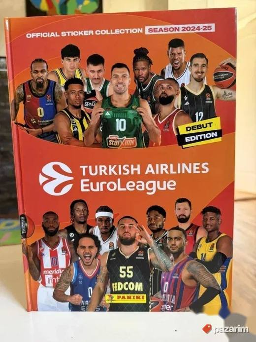 EUROLEAGUE 2024/2025 nov album tvrde korice HARDCOVER odlica