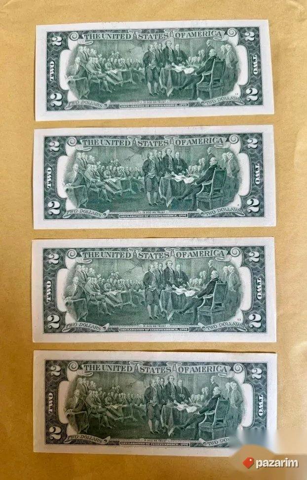 RETKA novcanica od 2 DOLARA original 2013. i 2017. godina 3
