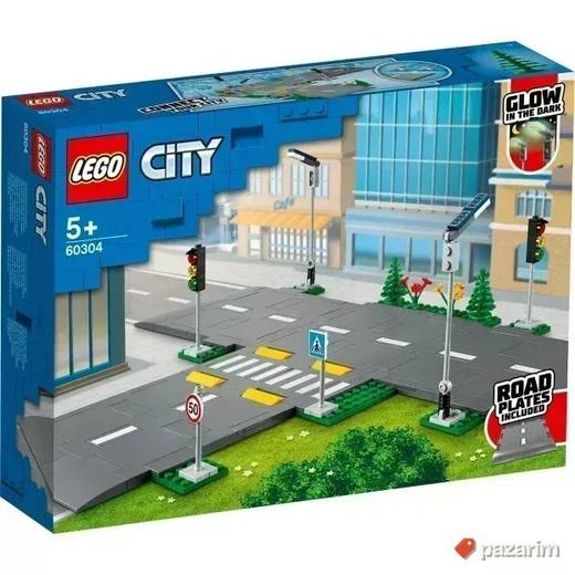 GLANC NOV CITY Lego 60304 Road Plates Gradska saobracajnica