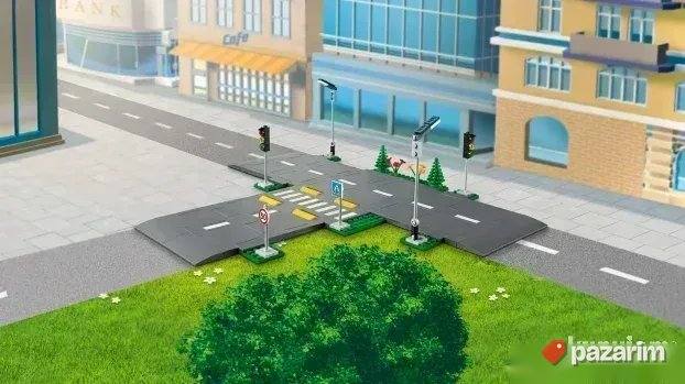 GLANC NOV CITY Lego 60304 Road Plates Gradska saobracajnica 4