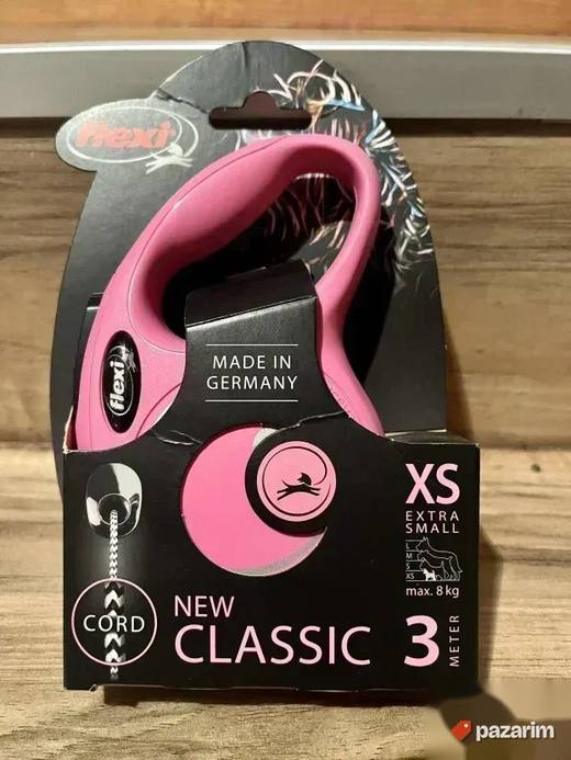 Mali NOV XS FLEXI povodac max 8 kila sa kanapom od 3 metra