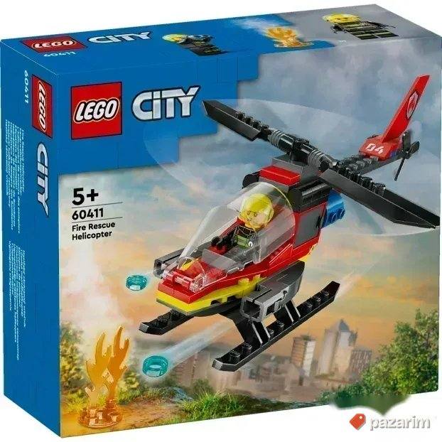 NOV LEGO City 60411 Vatrogasni helikopter za spašavanje N0V0 1