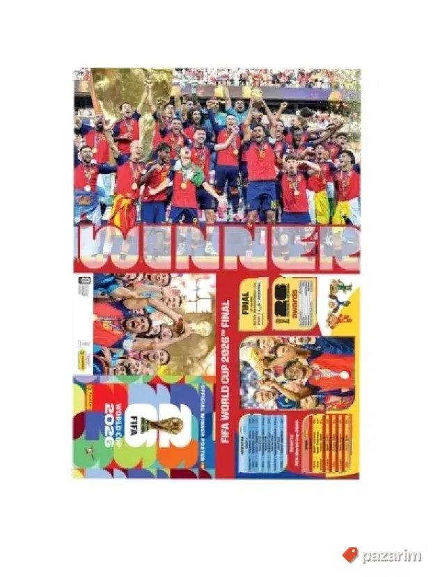 WC 2026 SET POBEDNIKA winner poster ceo set SPANIJA PANINI 2