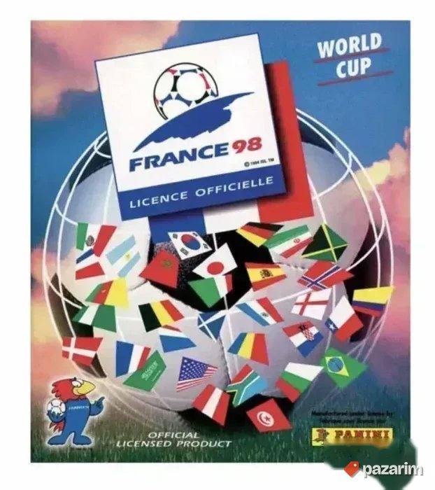 FRANCUSKA 1998 PANINI kompletan set slicica FIFA France 98 1