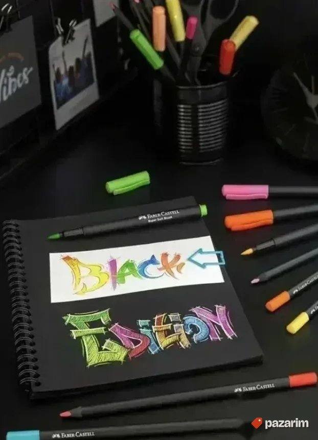 Glanc novo FABER CASTELL 116452 Flomaster black Edition 1/20 4