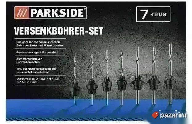 7 burgija za drvo sa podesivim granicnikom PARKSIDE ORIGINAL 4