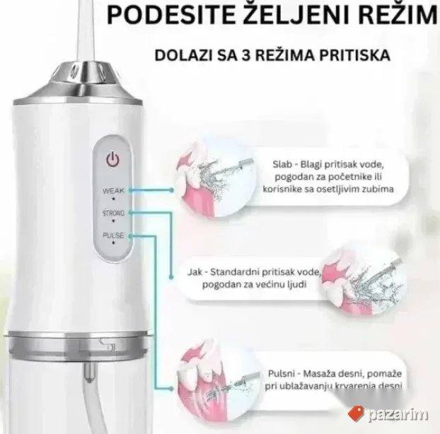 NOVO U KUTIJI Vodeni čistac zuba Beautech Dentalni irigator 4