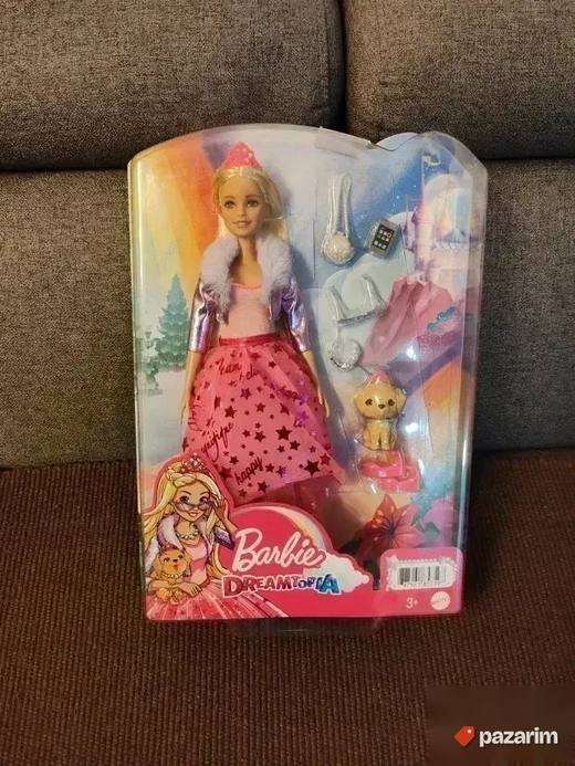 GLANC NOVA MATTEL Barbie lutka Avantura Princeza Delux NOVOO