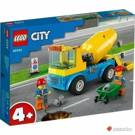 NO\/O Lego City 60325 Kamion sa mešalicom Cement Mixer Truck