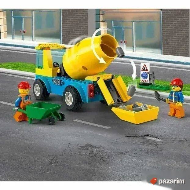 NO\/O Lego City 60325 Kamion sa mešalicom Cement Mixer Truck 2