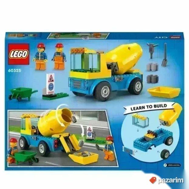 NO\/O Lego City 60325 Kamion sa mešalicom Cement Mixer Truck 3