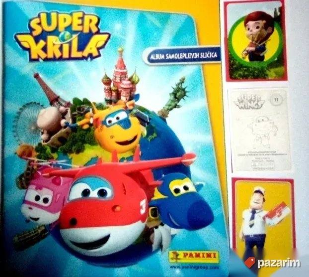 Super Krila Album I Ceo Set Sličica Glanc Panini za 5500 din 1