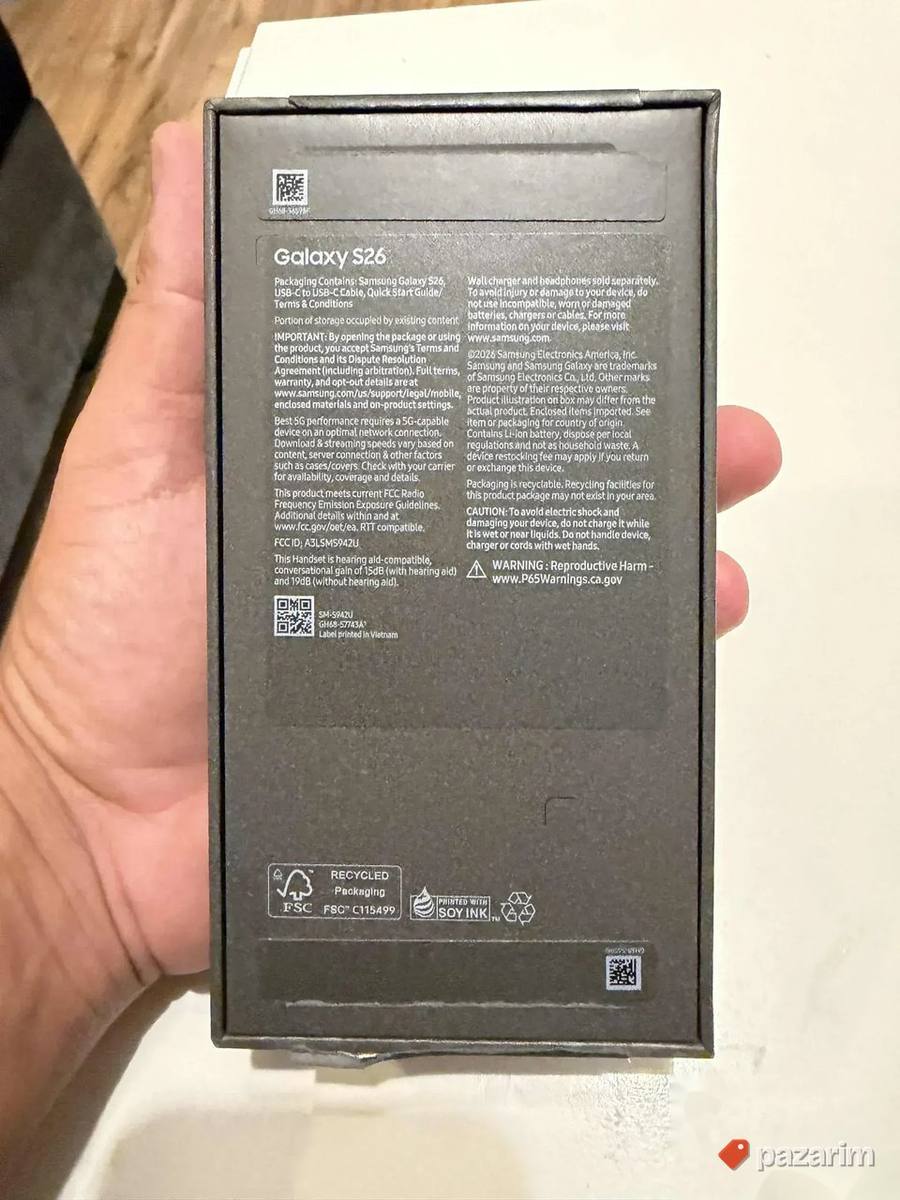 NOV U KUTIJI Samung galaxy S26,zakljucan na verizone mrezu 8
