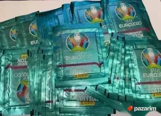 50 punih kesica EURO 2020 i NOV HARDCOVER prazan album 2020