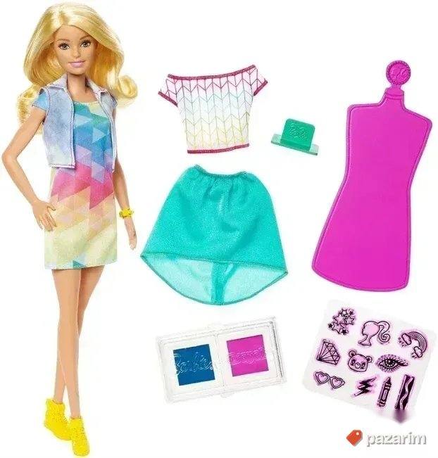 MATTEL Barbie lutka Crayola sa dodacima šarena NOVA ORIGINAL 4