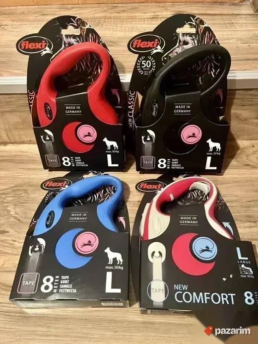 Biraj FLEXI povodac sa trakom od 8 metara za kuce do 50 kg