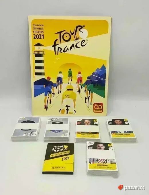 TOUR DE FRANCE 2021 ceo set slicica i nov prazan album PANIN