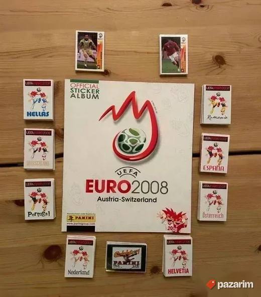 EURO 2008- kompletan SET slicica + album set star 18 godina