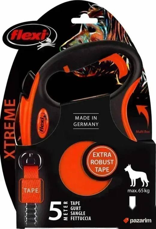 NOV povodac FLEXI XTREME za kuce do 65kg,5 metara traka NOVO