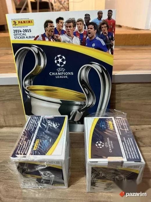 Champion League 2014-2015 Dve pune kutije i prazan album
