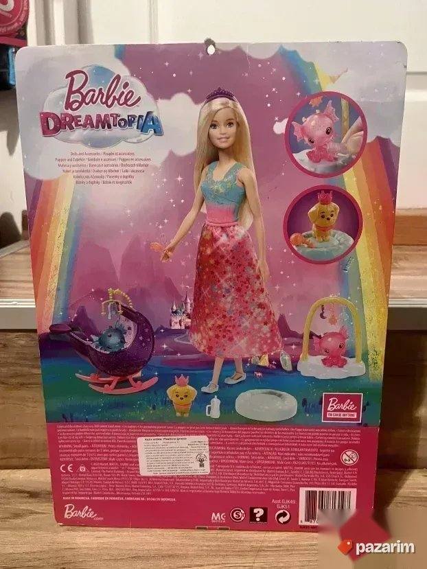 NOVO Barbie lutka Dreamtopia Dragon Nursery set za igru NOVO 4