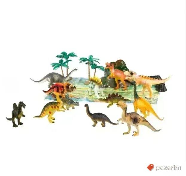 NOV Set od 18 dinosaurusa igracaka u original kutiji 18x23cm 3