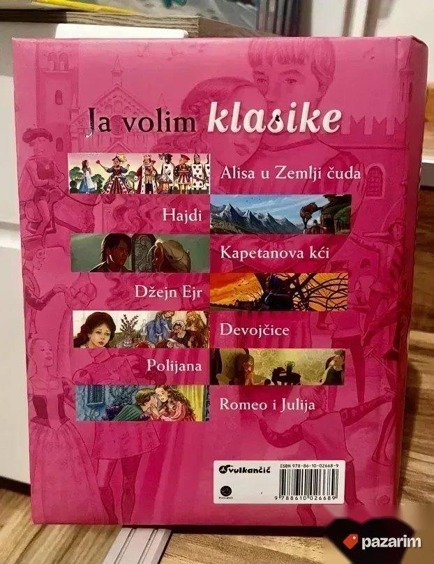 NOVA knjiga JA VOLIM KLASIKE sa cenom od 2700 rsd. u Vulkanu 2