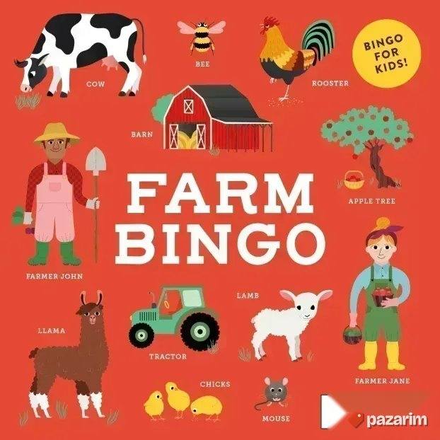 NOVA EDUKATIVNA igra BINGO FARM Family game na engleskom /\/ 1