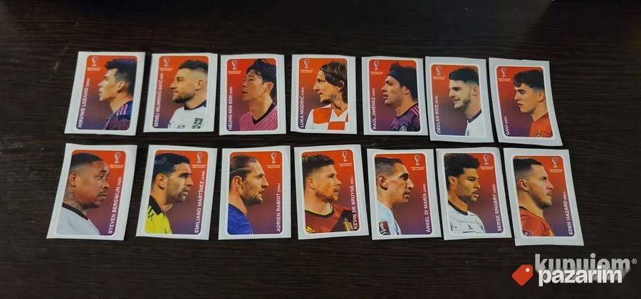 QATAR KATAR 2022 COCA-COLA kompletan set slicica c1 - c14 2