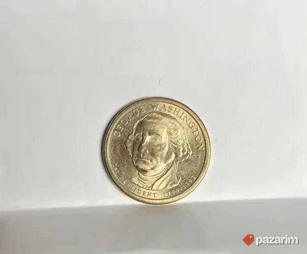 MNOGO RETKA kovanica JEDAN Usa DOLAR George Washington RaRe 4