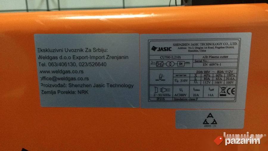 Aparat Plazma Cut80 L210 4