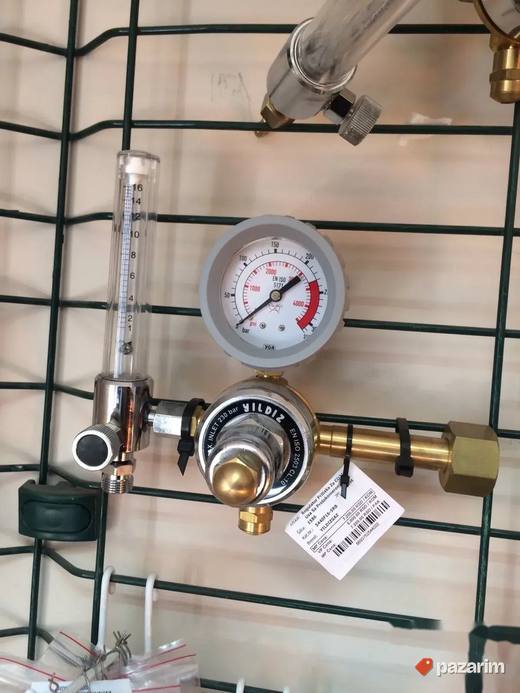Regulator Pritiska Za CO2/Ar Usa Sa Protokomerom (YILDIZGAZ)