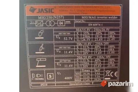Aparat MIG250 N257 Sa Opremom JASIC 3