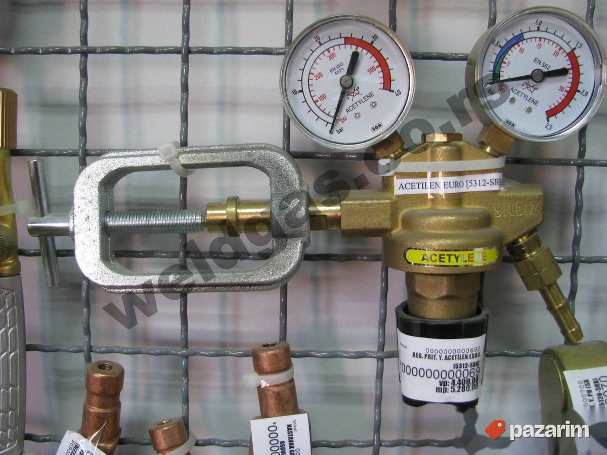 Regulator pritiska YILDIZGAZ za Acetilen EURO 1