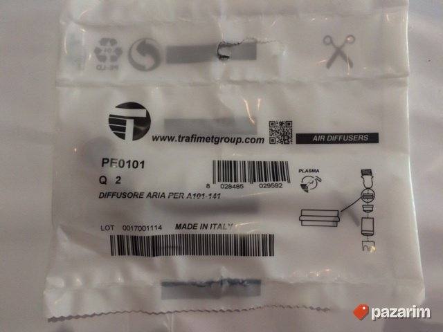 Difuzor Za Plazma Gorionik A141 - Kratki (TRAFIMET) 2
