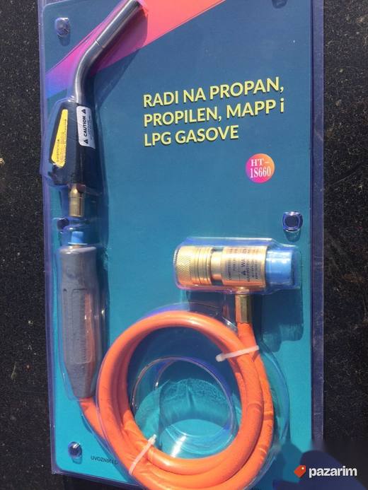 Gorionik za mapp pro gas sa upaljačem i crevom HT-1S660