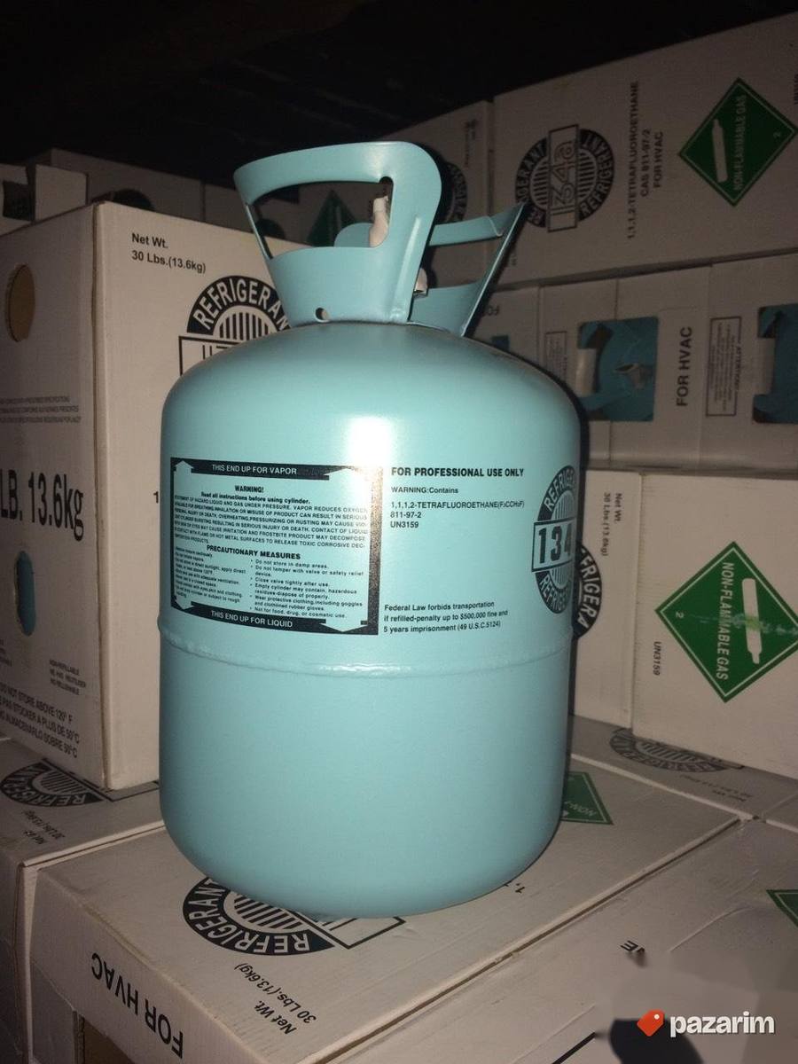 Gas freon R-134A 13,6 kg 2