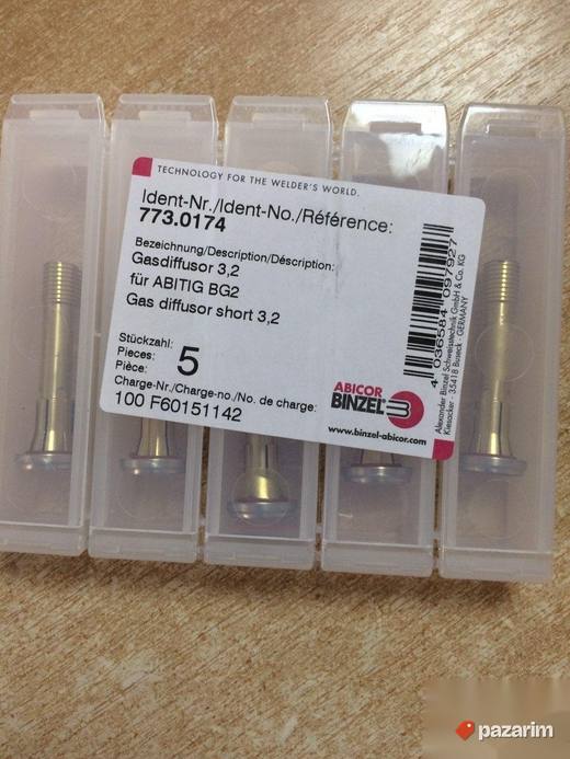 Uvodnik wolfram elektrode GASNI 3,2mm( Abitig 200 /450W)