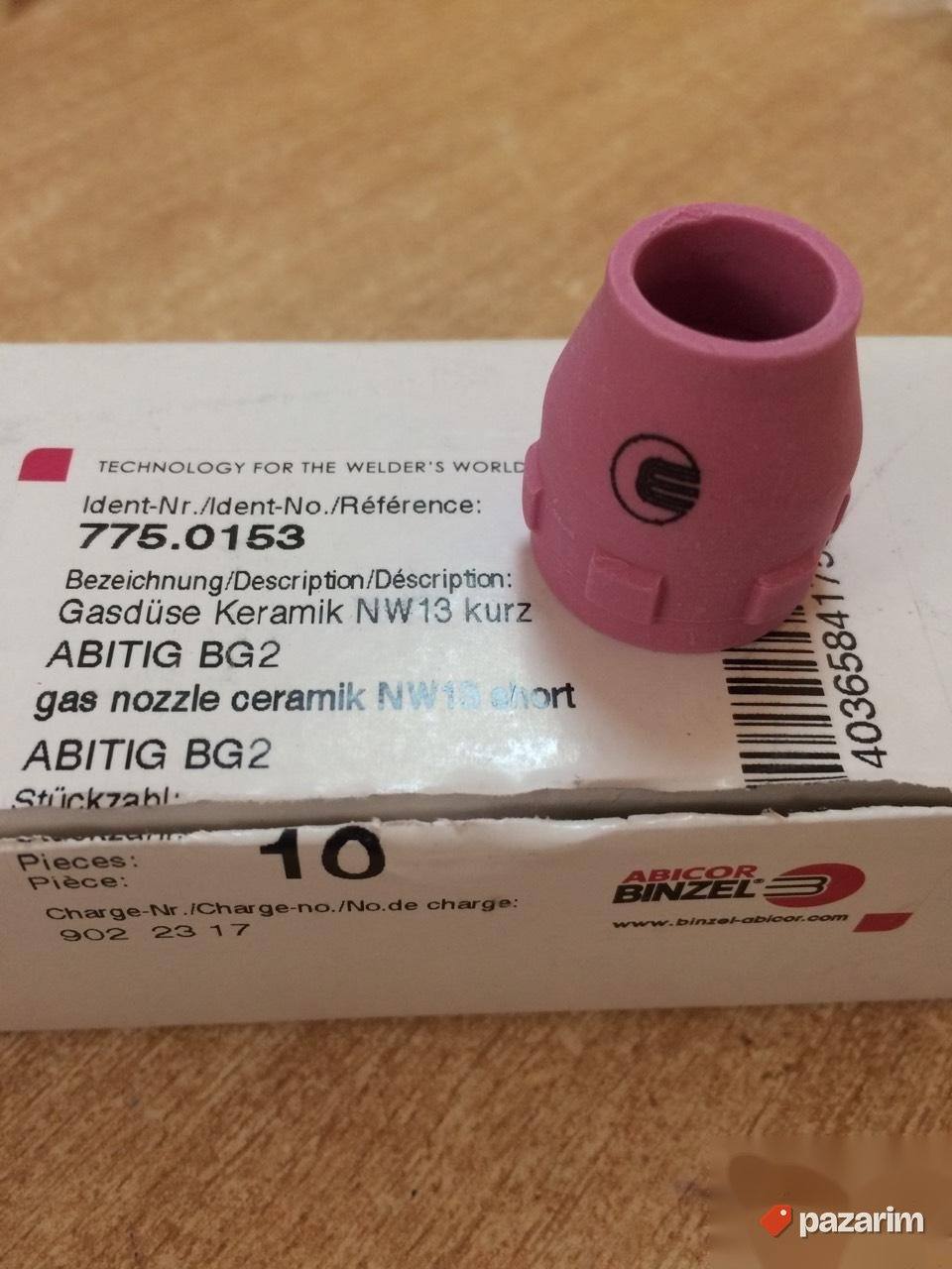 ŠOBA ABITIG 200/450W A.B. 26MM , fi10 Kratka 1