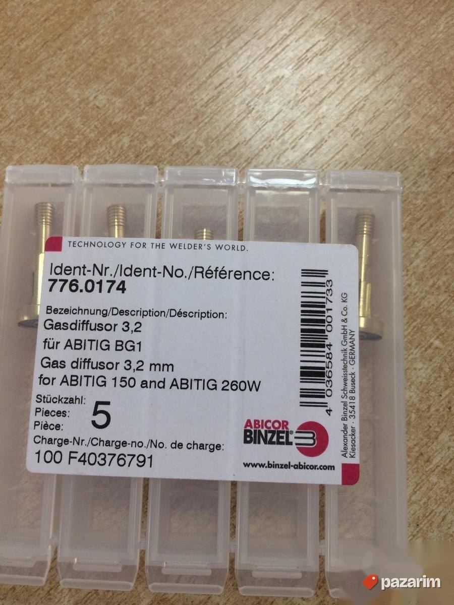 Uvodnik wolfram elektrode GASNI 3,2 mm( Abitig 260W) 2