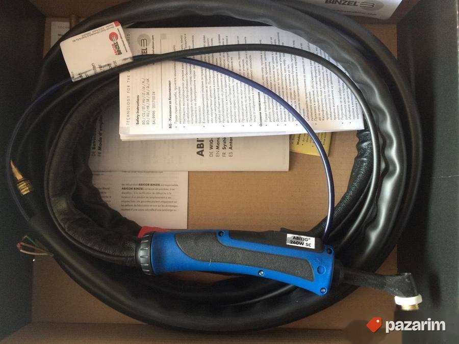TIG gorionik Abicor Binze Abitig 260W 4m 2