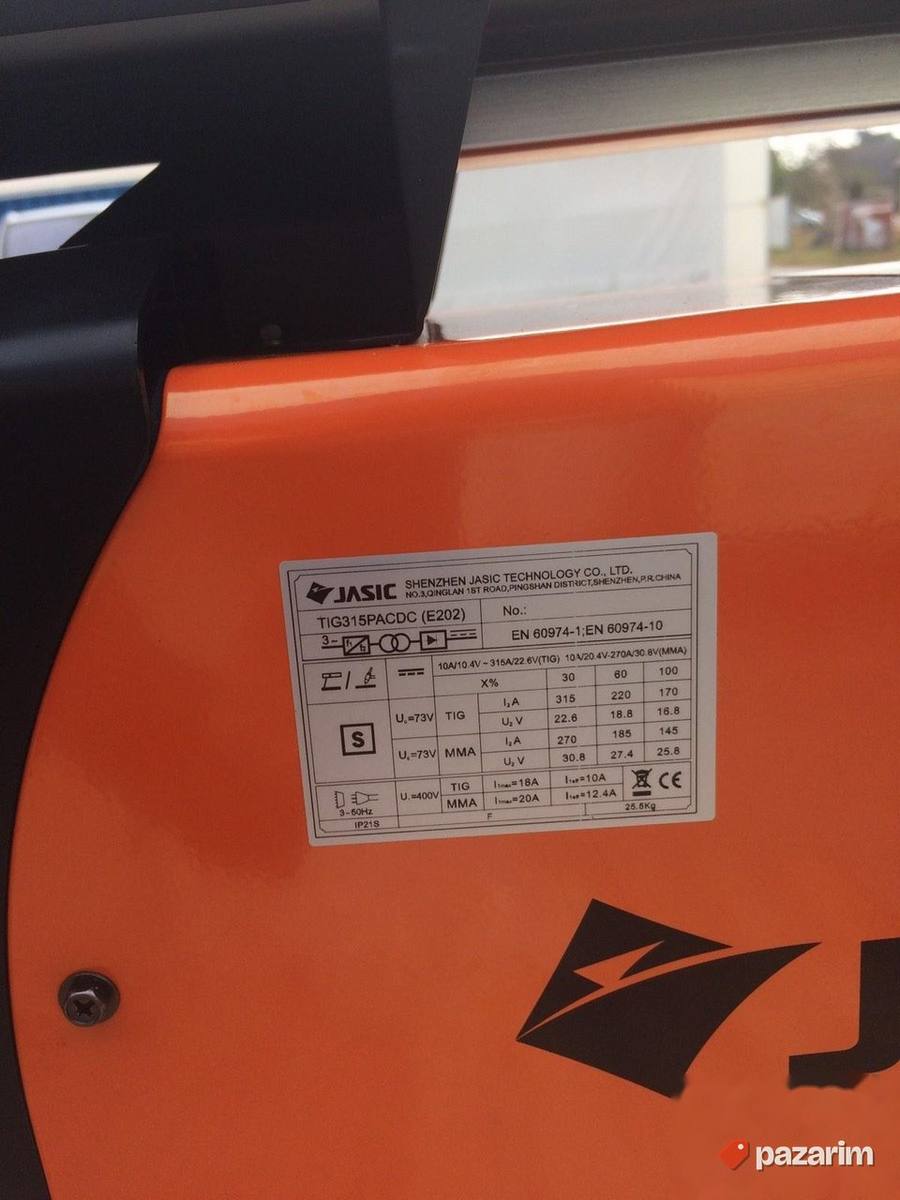 Aparat TIG315P AC/DC Puls Digi 8
